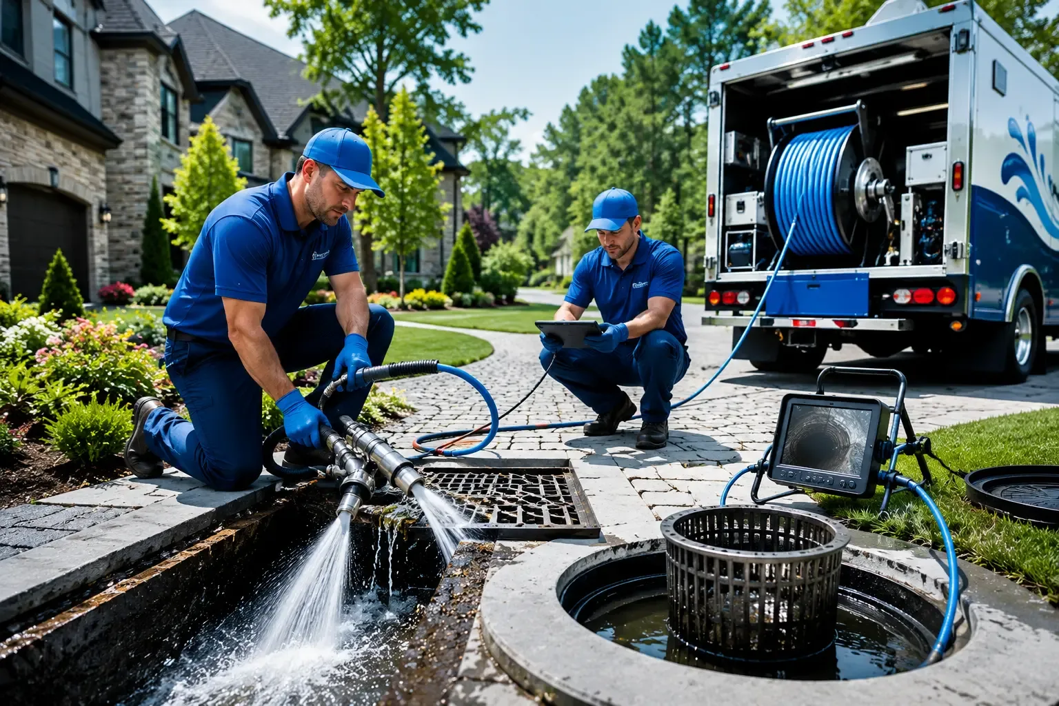 Local outdoor drain cleaning professionals in Canton, IL